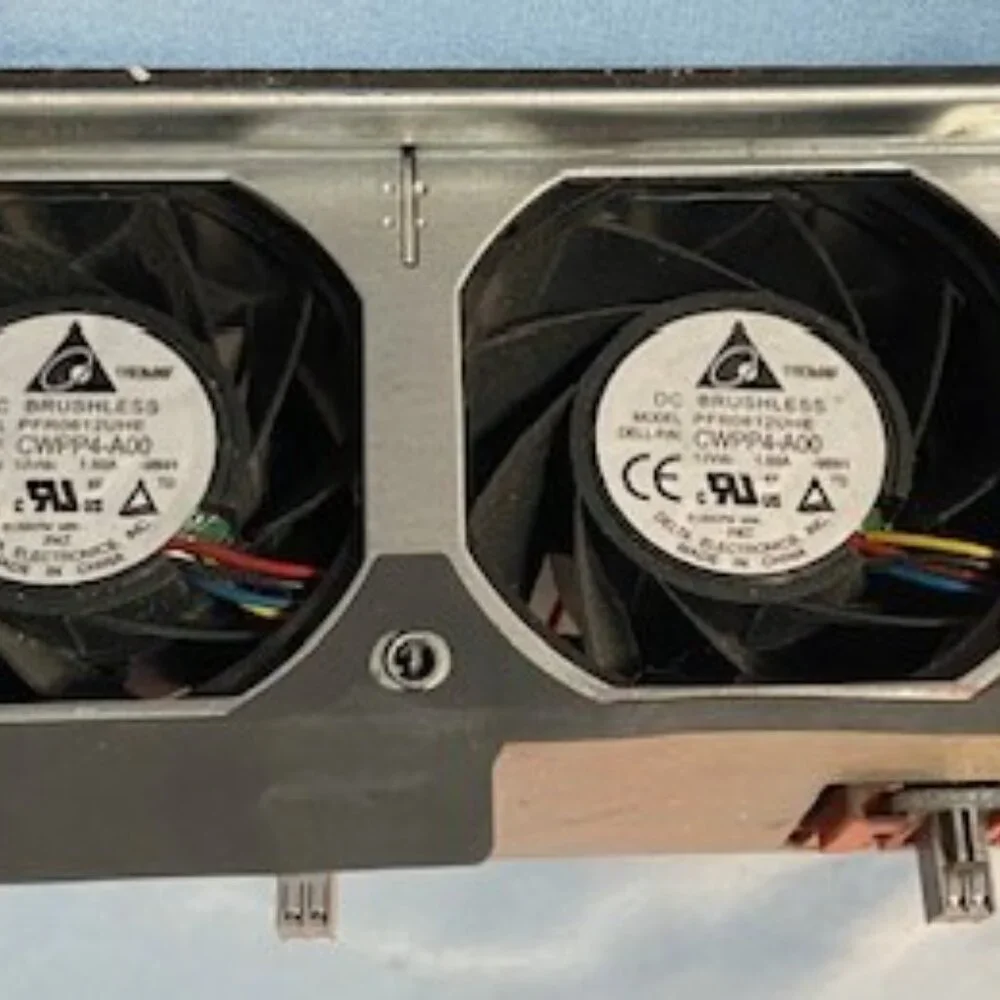 Genuine Dell PowerEdge 6-Slot Fan Cage Assembly 6 Fans